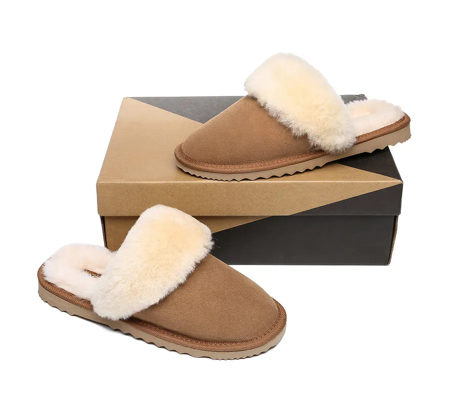 Australian Shepherd Ladies Scuff Australian Made UGG Slippers - AS2026AU