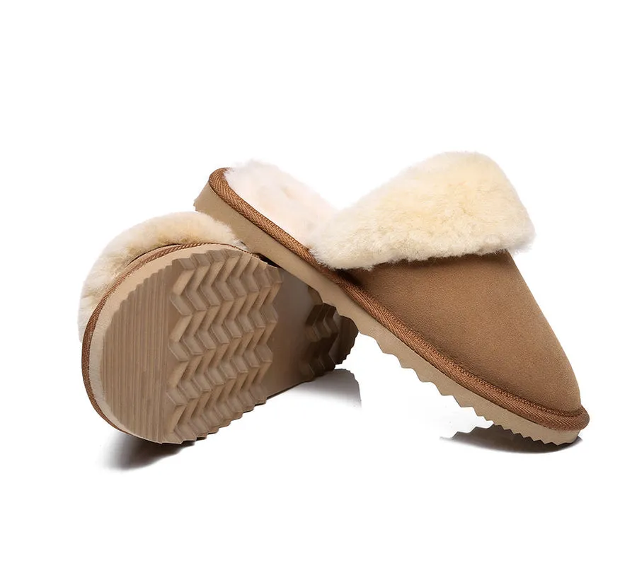 Australian Shepherd Ladies Scuff Australian Made UGG Slippers - AS2026AU