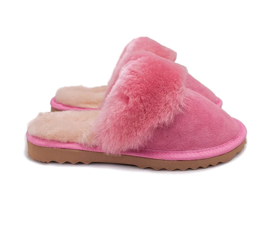 Australian Shepherd Ladies Scuff Australian Made UGG Slippers - AS2026AU