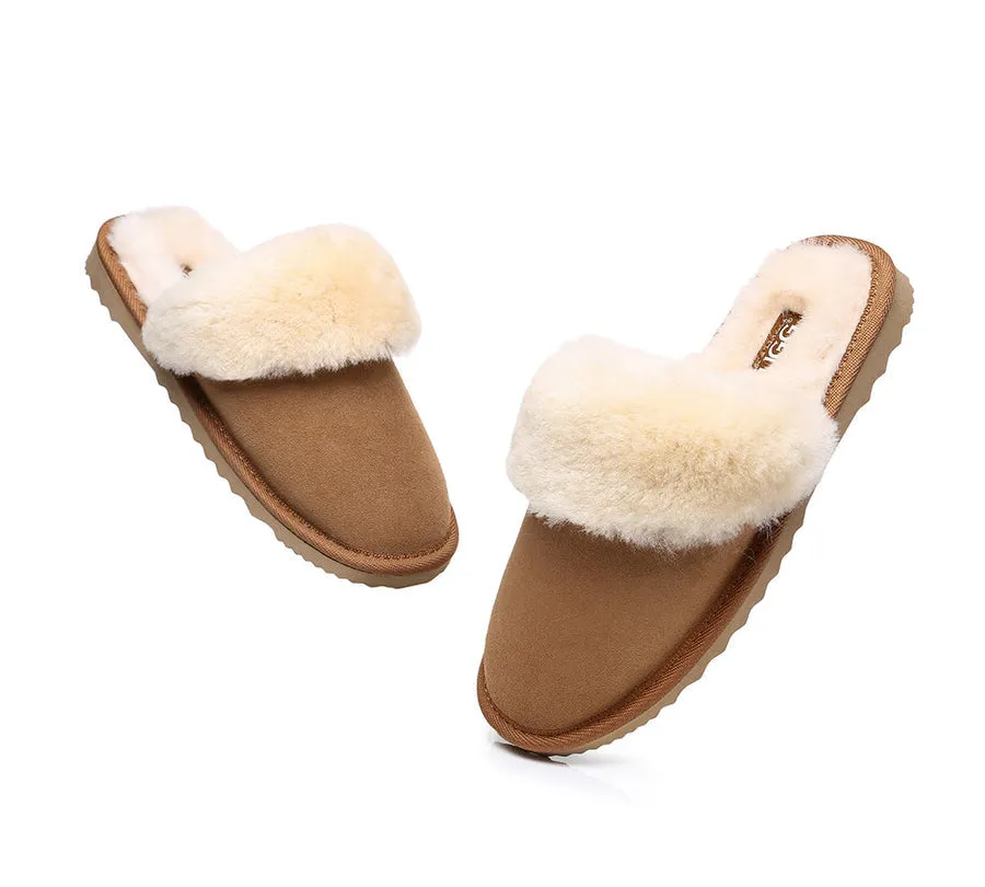 Australian Shepherd Ladies Scuff Australian Made UGG Slippers - AS2026AU