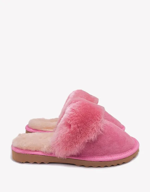 Australian Shepherd Ladies Scuff Australian Made UGG Slippers - AS2026AU