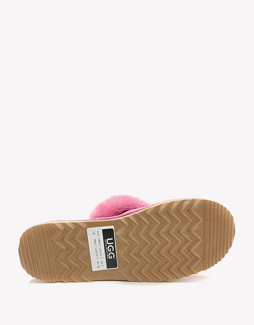 Australian Shepherd Ladies Scuff Australian Made UGG Slippers - AS2026AU