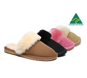 Australian Shepherd Ladies Scuff Australian Made UGG Slippers - AS2026AU