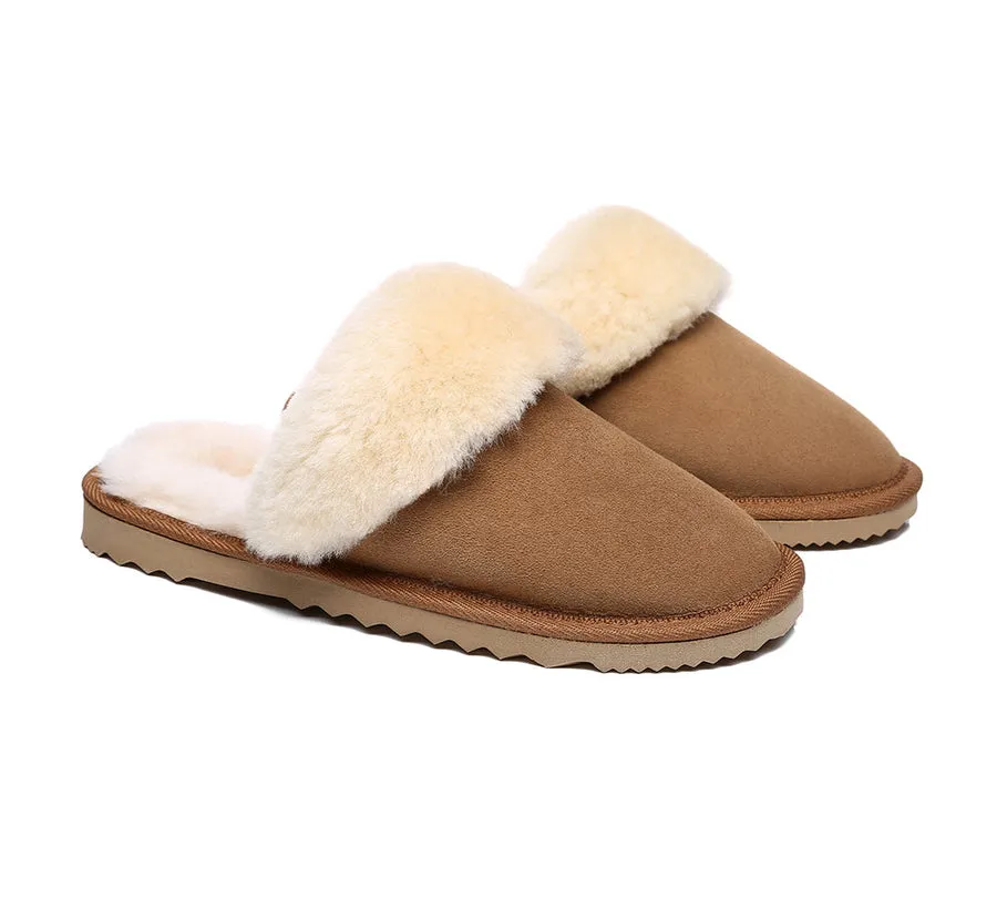 Australian Shepherd Ladies Scuff Australian Made UGG Slippers - AS2026AU