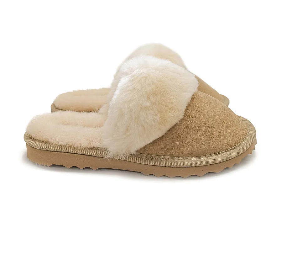 Australian Shepherd Ladies Scuff Australian Made UGG Slippers - AS2026AU