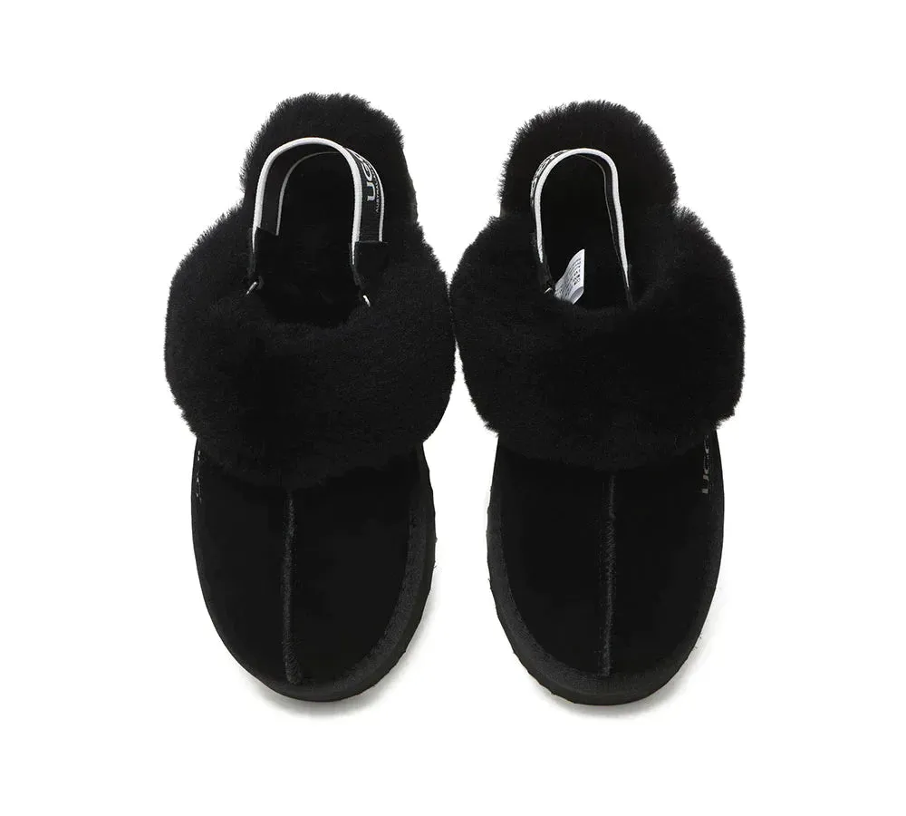 Australian Shepherd UGG Muffin Platform Slipper