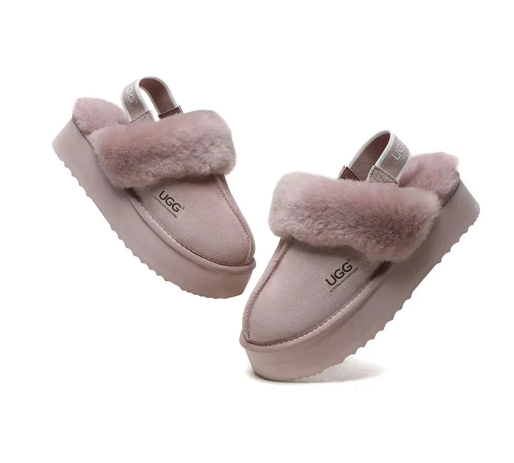 Australian Shepherd UGG Muffin Platform Slipper