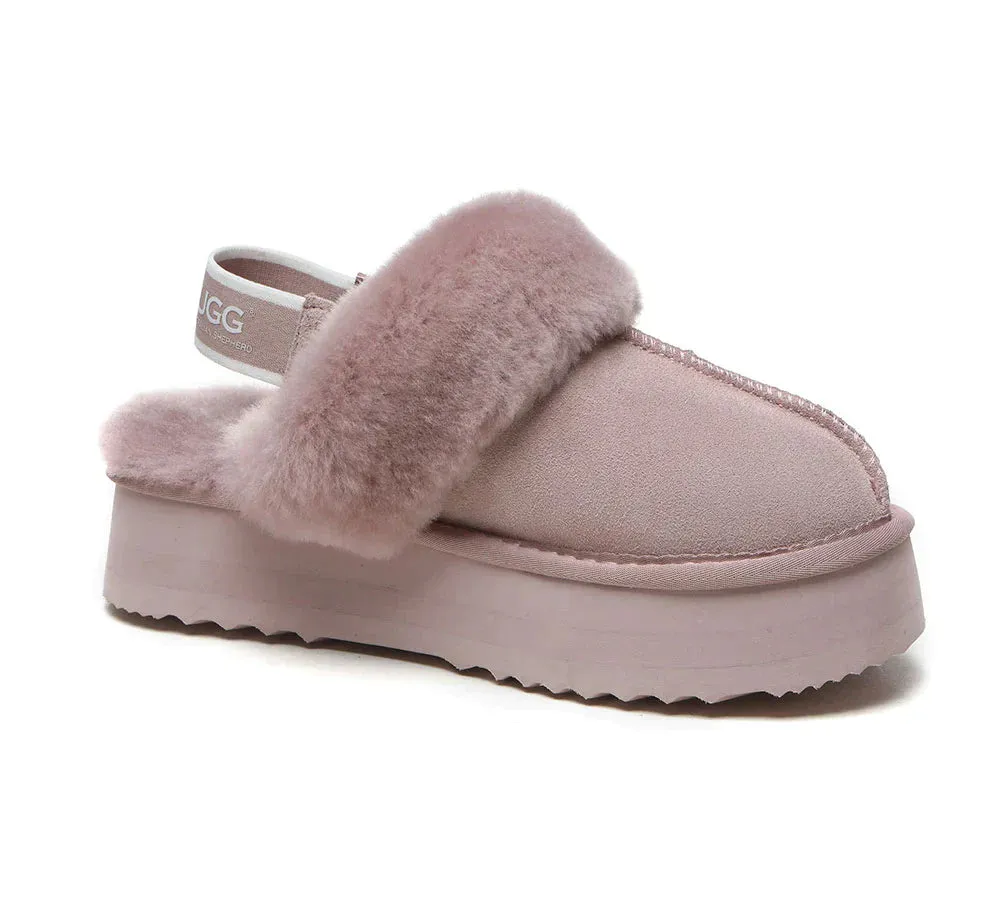 Australian Shepherd UGG Muffin Platform Slipper
