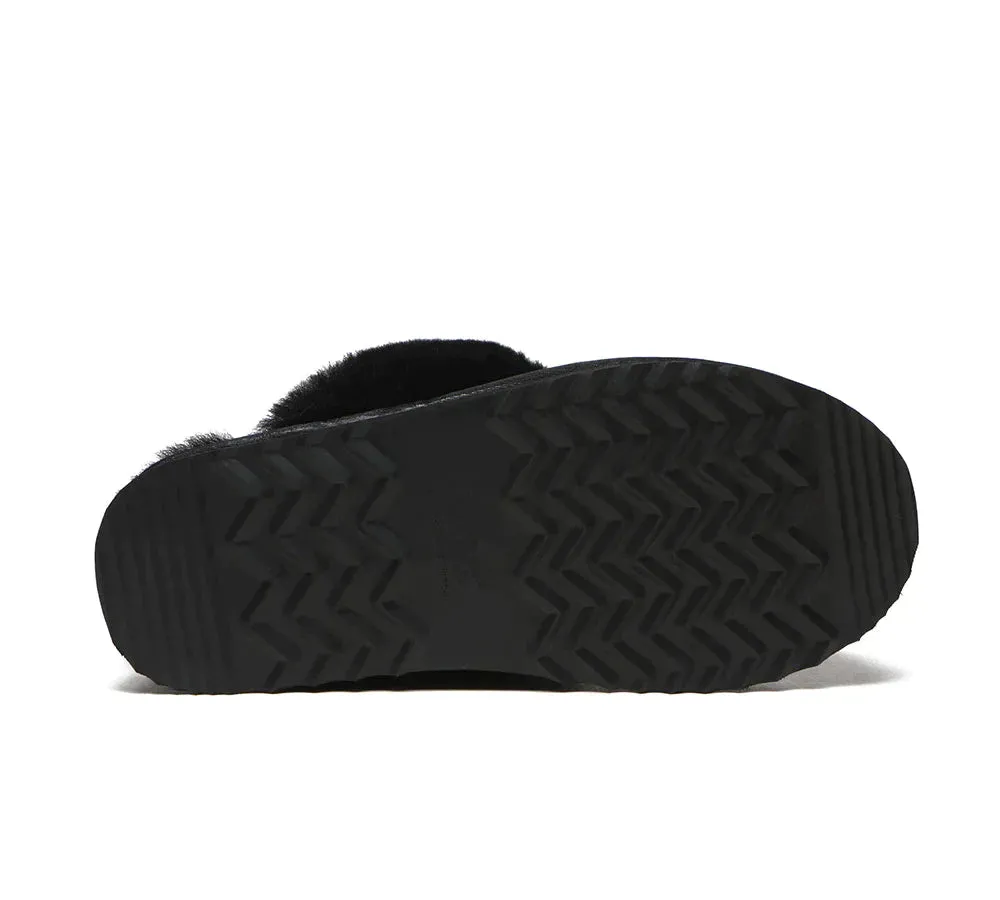 Australian Shepherd UGG Muffin Platform Slipper