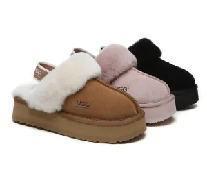 Australian Shepherd UGG Muffin Platform Slipper
