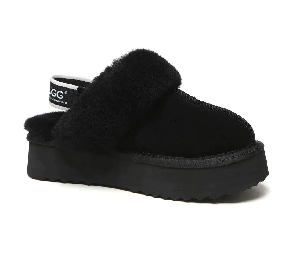 Australian Shepherd UGG Muffin Platform Slipper