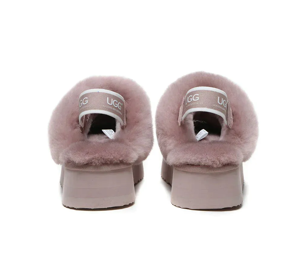 Australian Shepherd UGG Muffin Platform Slipper