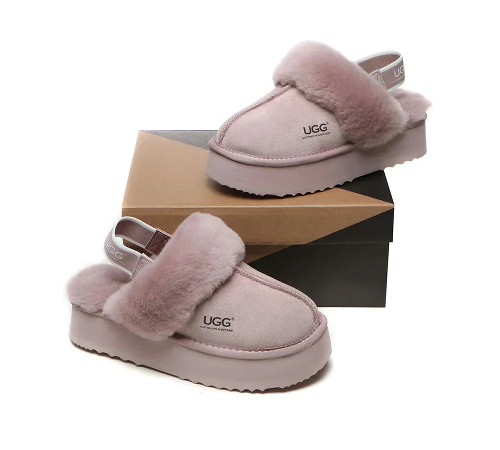 Australian Shepherd UGG Muffin Platform Slipper