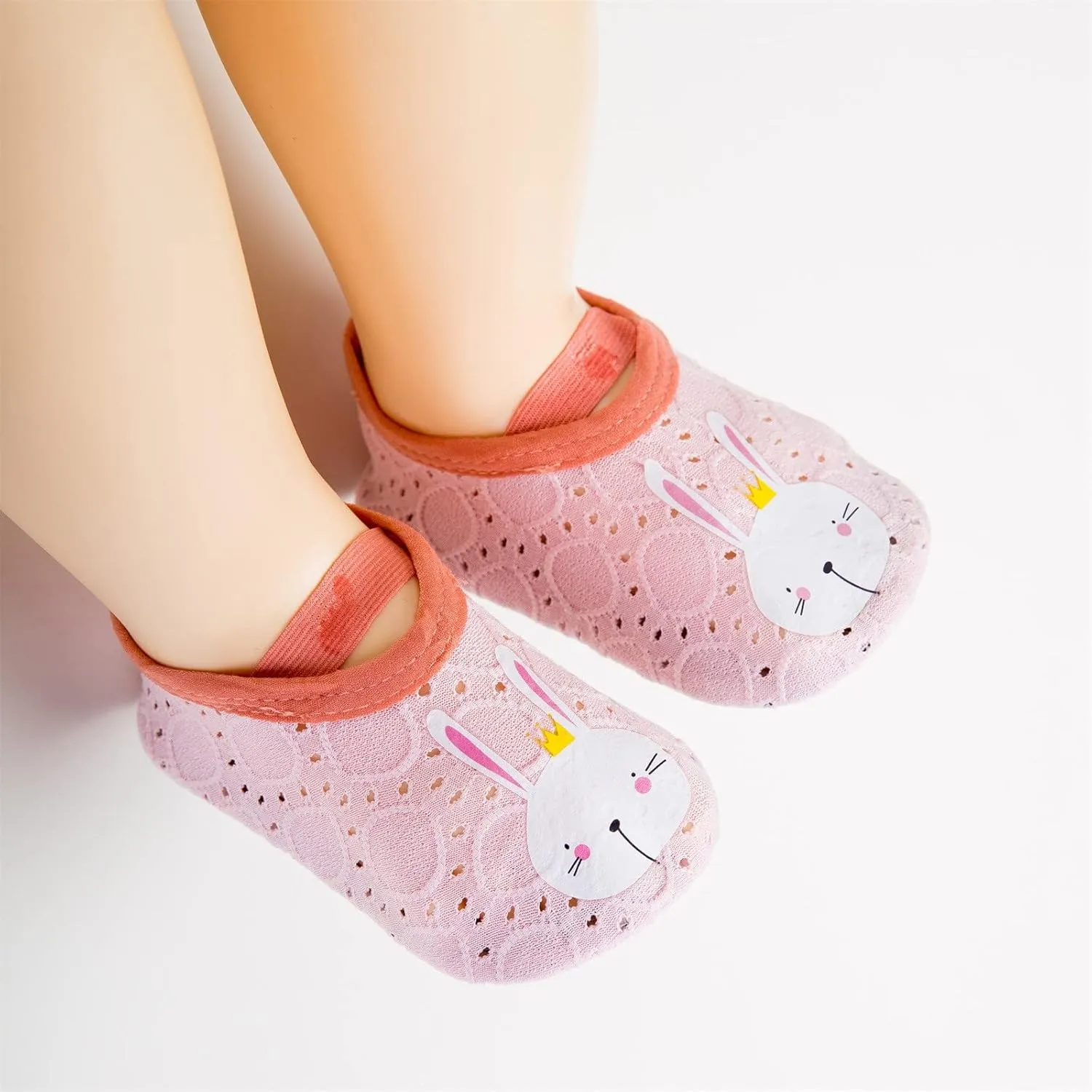Baby Girl Shoes,Kids Boys Girls Cartoon Animal Pattern Socks Barefoot Shoes Socks Non Slip Floor Mesh Shoes Cute B