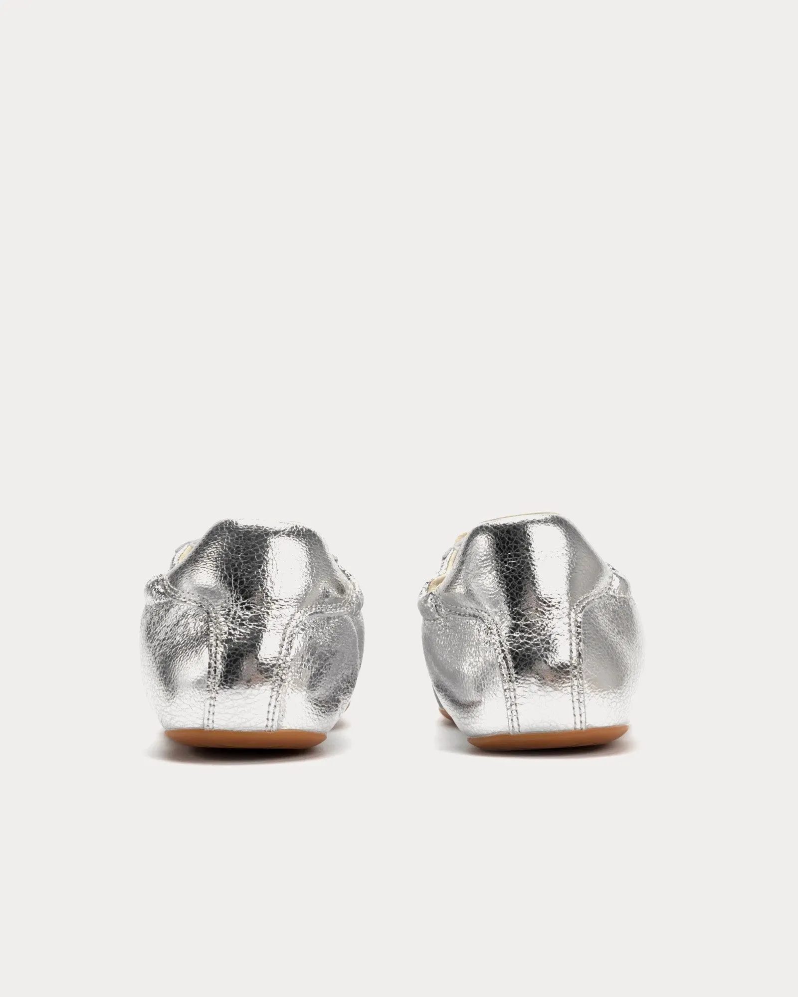 Ballet German Silver Low Top Sneakers
