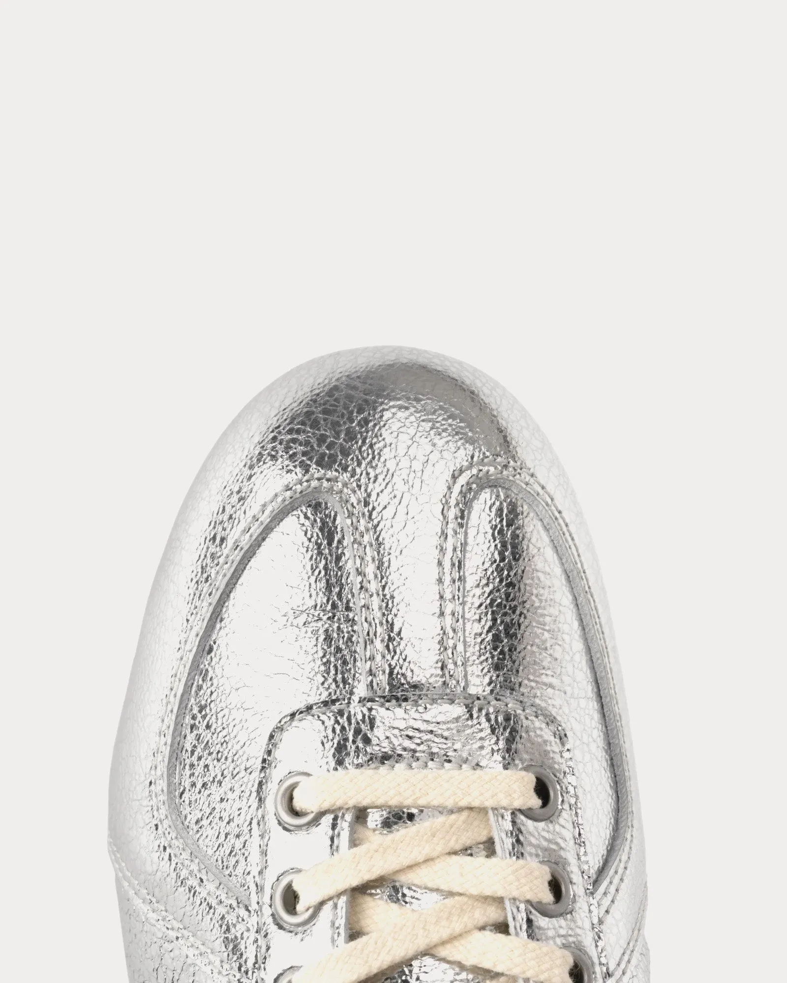 Ballet German Silver Low Top Sneakers