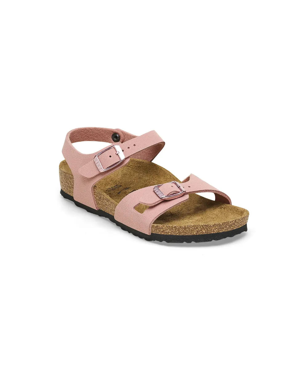 BIRKENSTOCK-RIO KIDS NARROW FIT-IN-PINK CLAY