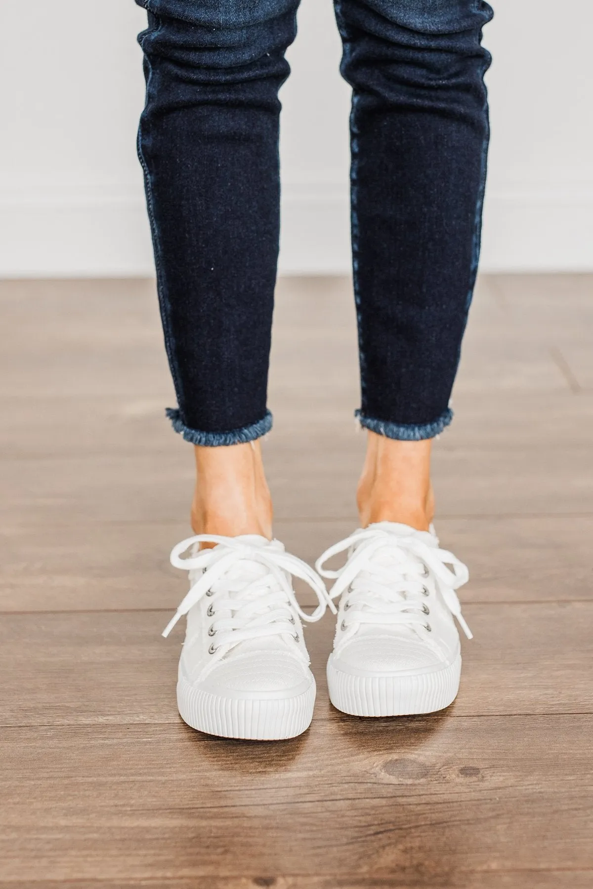 Blowfish Clay Sneakers- White Smoked Canvas