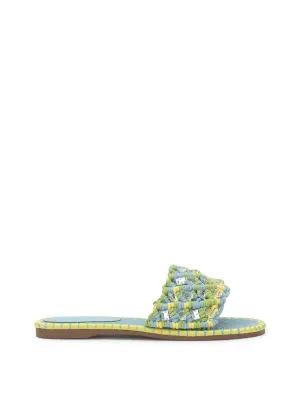 Brennara Flat Sandal in Chambre