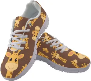 Casual Lace Up Sneakers for Women Sport Athletic Tennis Breathable Running Shoes