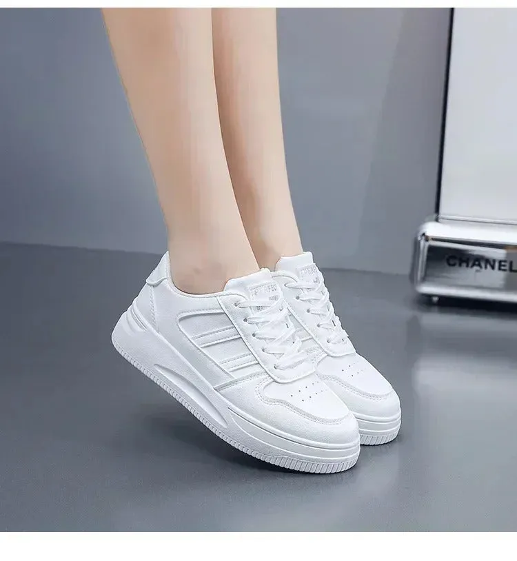 Casual Shoes Women Sports Shoes Wear-resistant and Breathable Female White Shoes Women Tennis Sneakers Lady Simple 2024 New