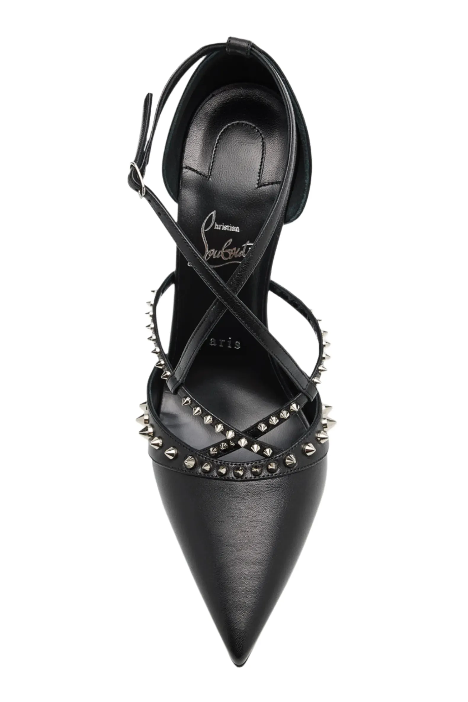 Christian Louboutin Tatooshka Spikes Red Sole Pumps