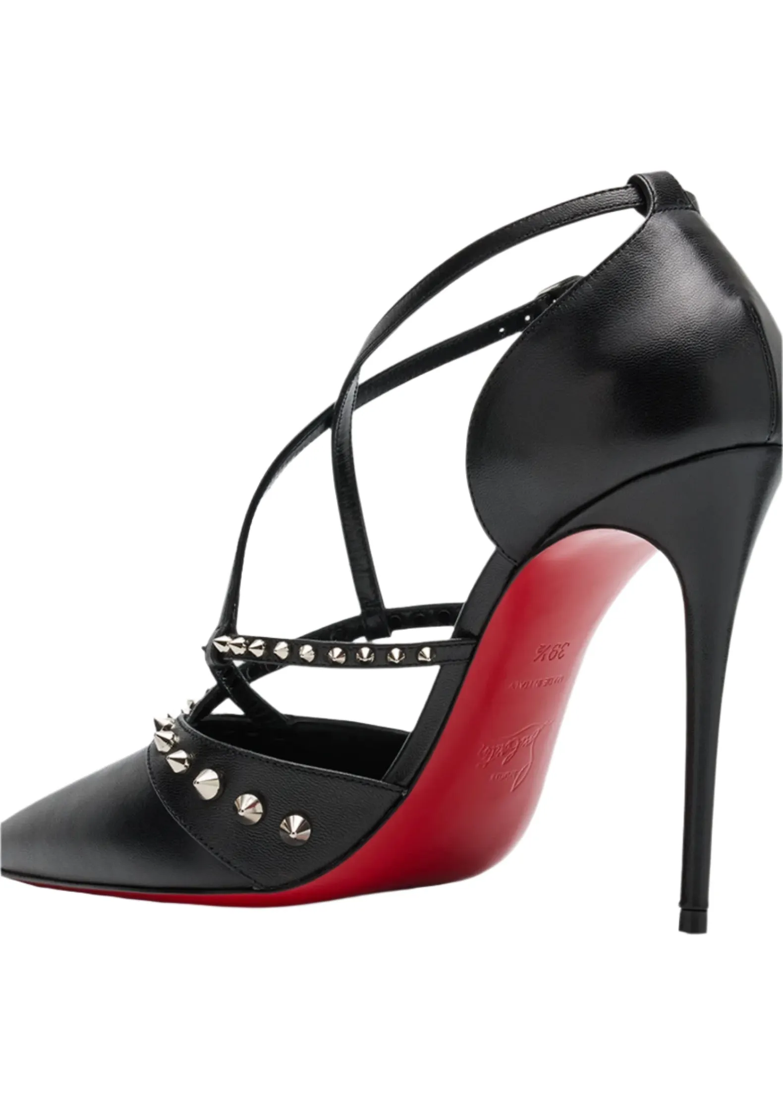 Christian Louboutin Tatooshka Spikes Red Sole Pumps