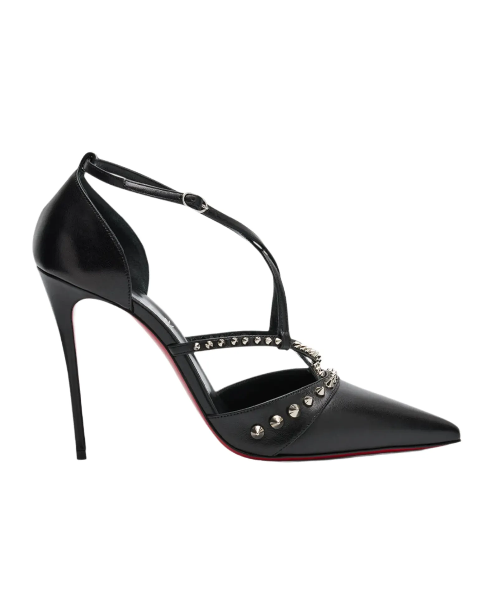 Christian Louboutin Tatooshka Spikes Red Sole Pumps
