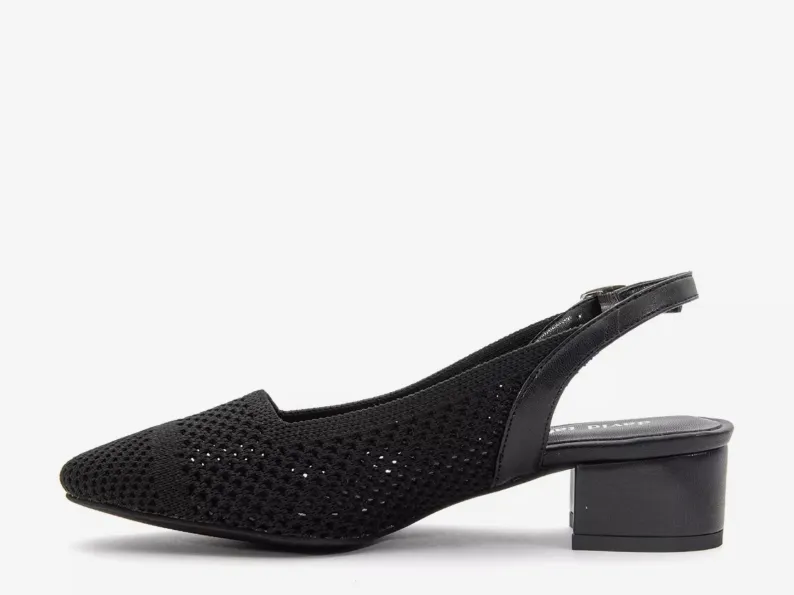David Tate Women's Glenna Slingback Pump Black