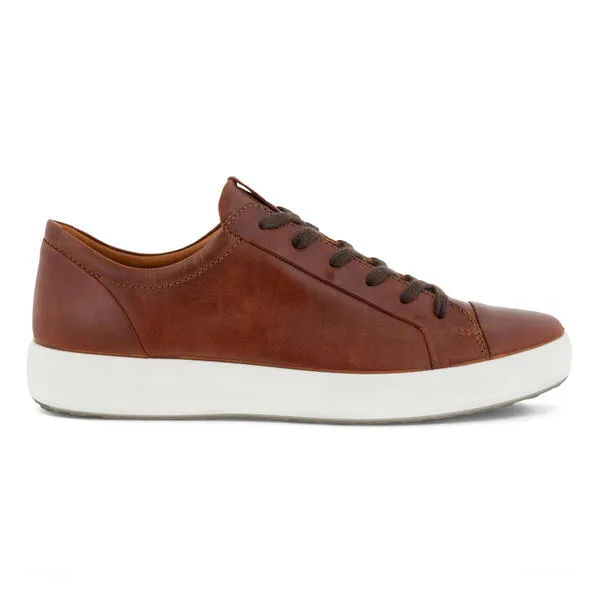 ECCO Men's Soft 7 City Sneaker - Cognac