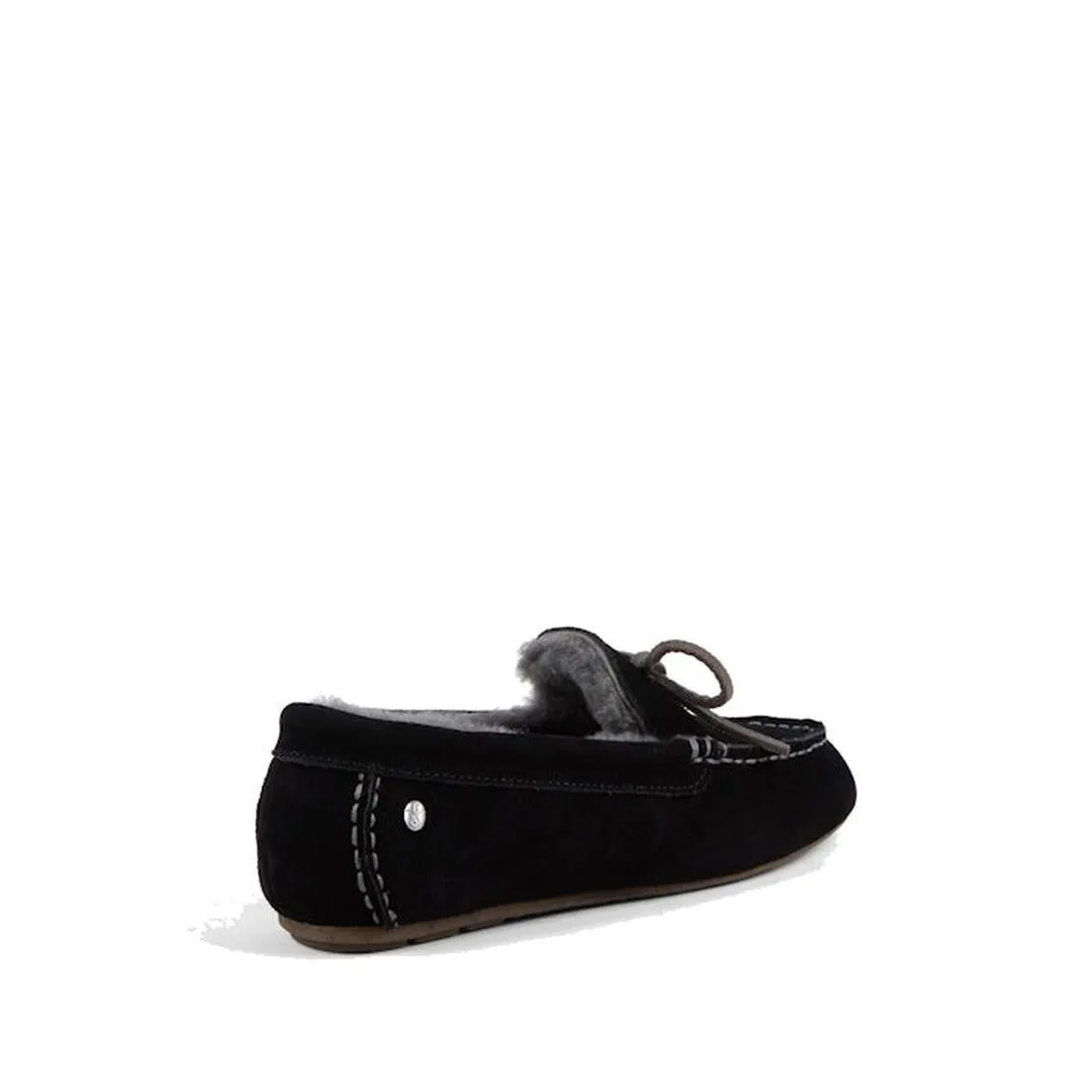 Emu - Sandrine Moccasin Style Sheepskin Slipper - Black