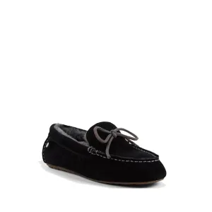 Emu - Sandrine Moccasin Style Sheepskin Slipper - Black