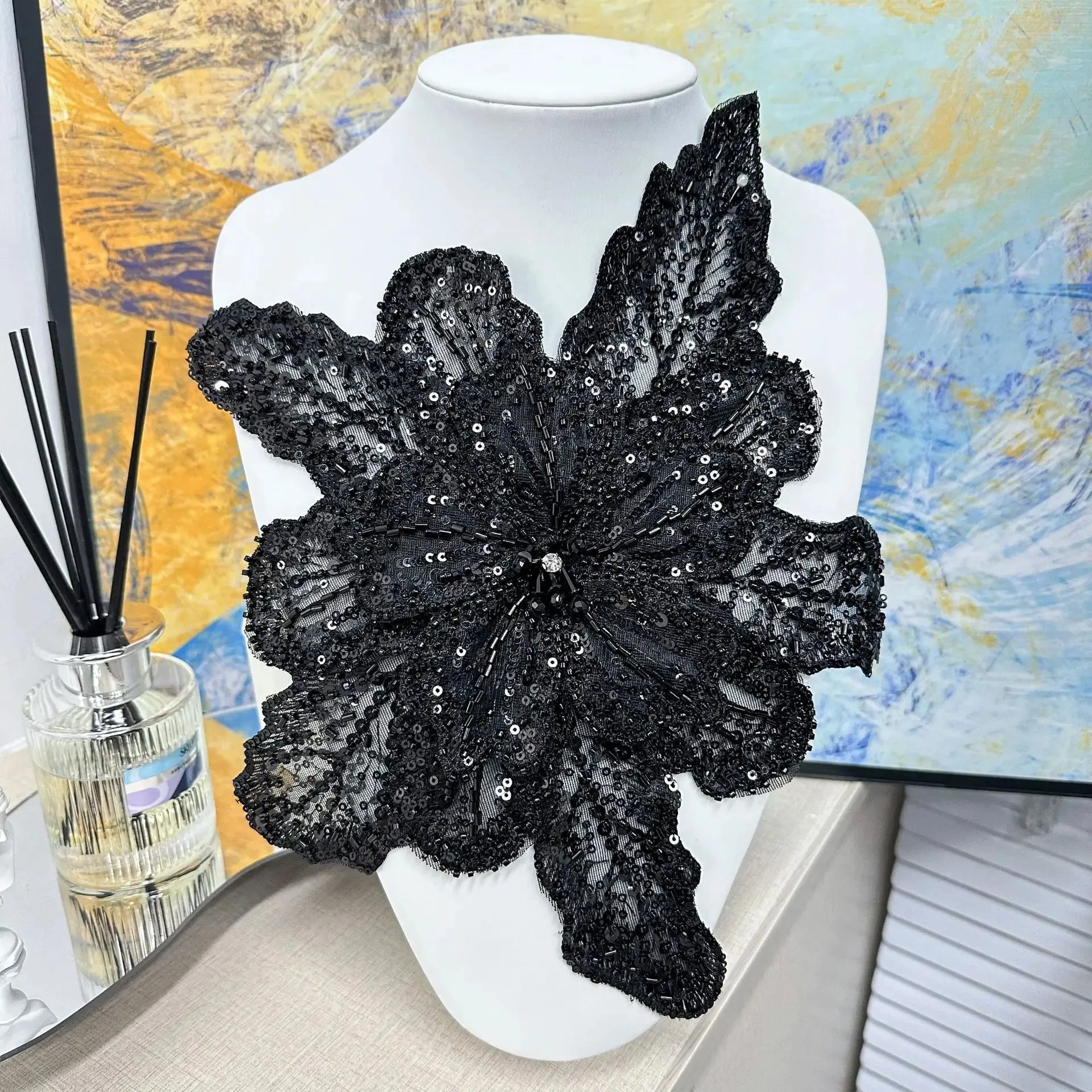 Evren Sequin Applique