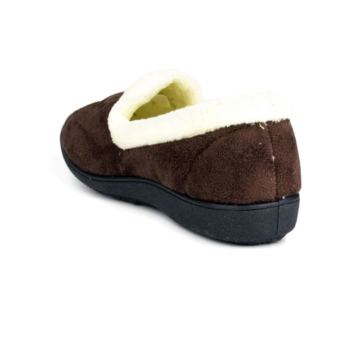 Fern  Slippers Dark Brown