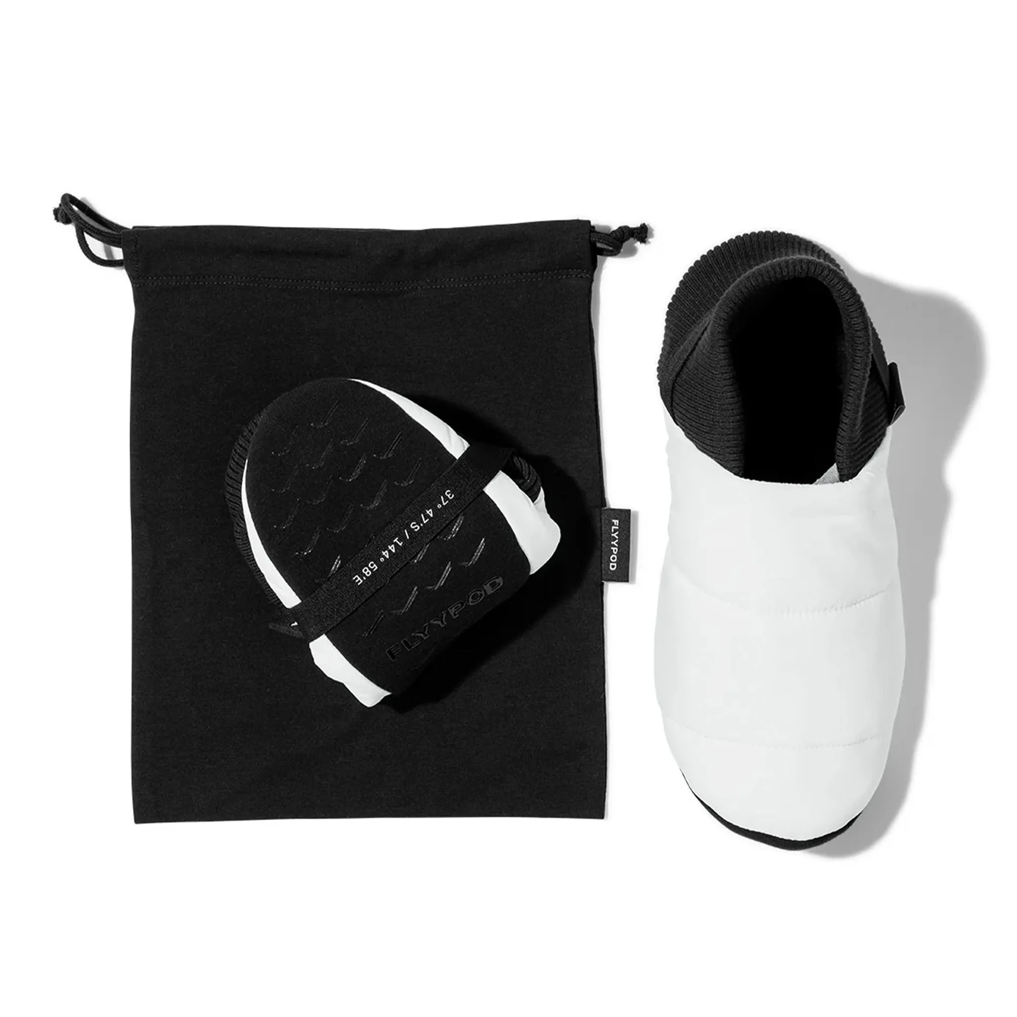 Flyypod Skyywalkers Travel Slippers - Cloud