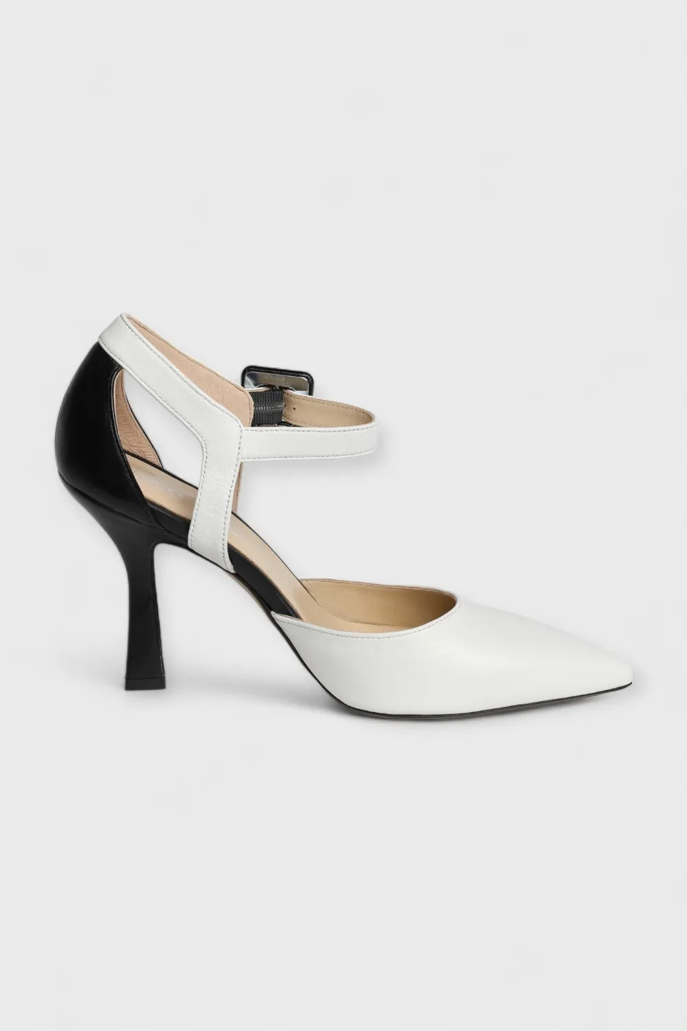 Gatsby Black & White Pumps