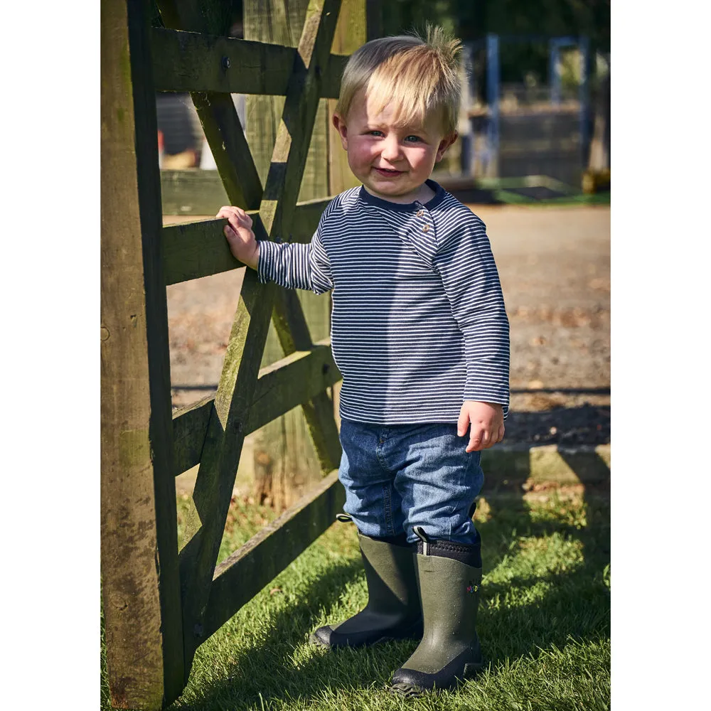Grubs Muddies Icicle Insulated Rain Boots (Charcoal)
