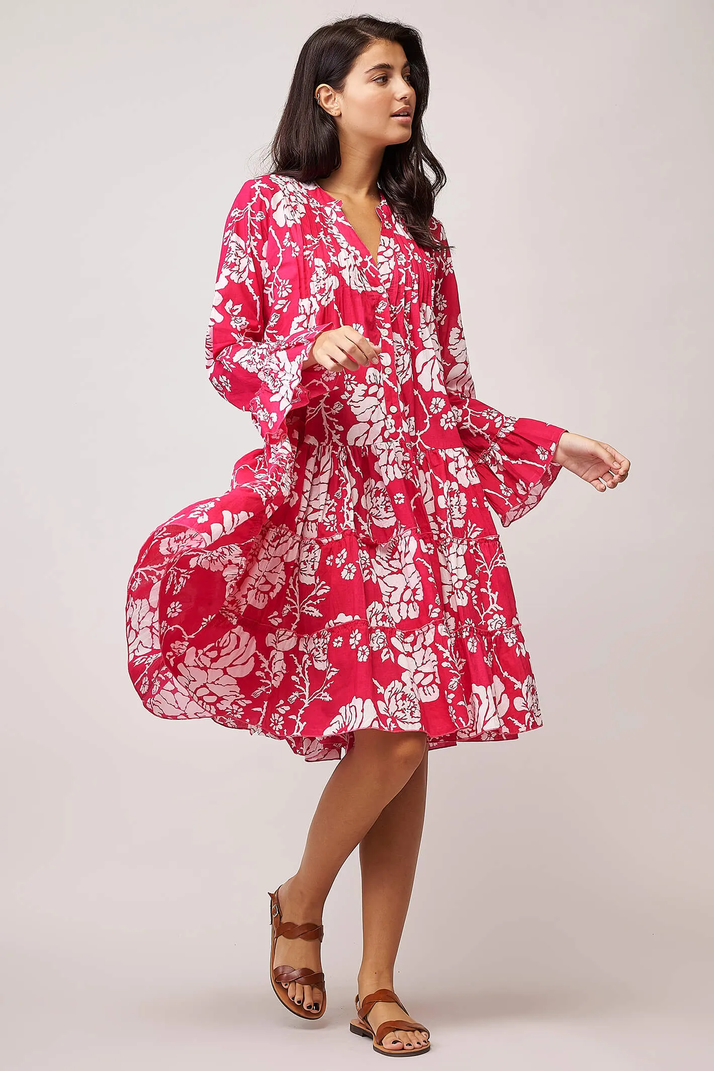 Handprint Dream Apparel Lobster AN625A Bahama Pink Dress