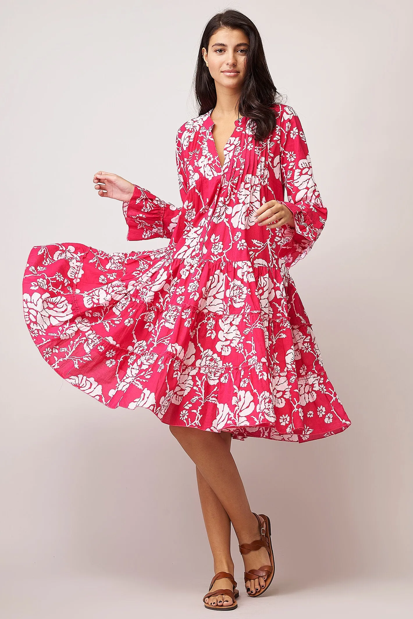 Handprint Dream Apparel Lobster AN625A Bahama Pink Dress
