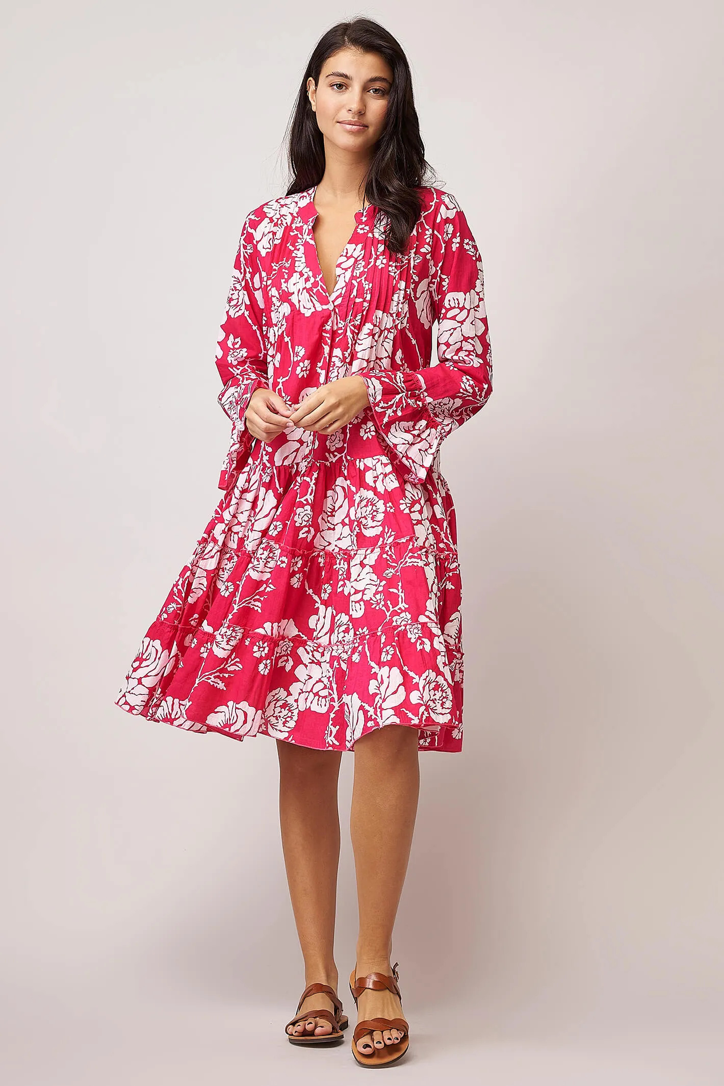 Handprint Dream Apparel Lobster AN625A Bahama Pink Dress