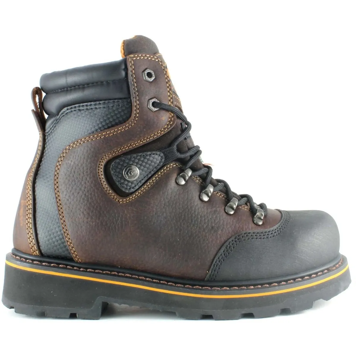 JB Goodhue Men's Work Boot 8" Armour2 CSA Steel Toe Insulated