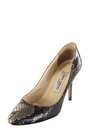 Jimmy Choo Snakeskin Pumps Size US 8 | EU 38