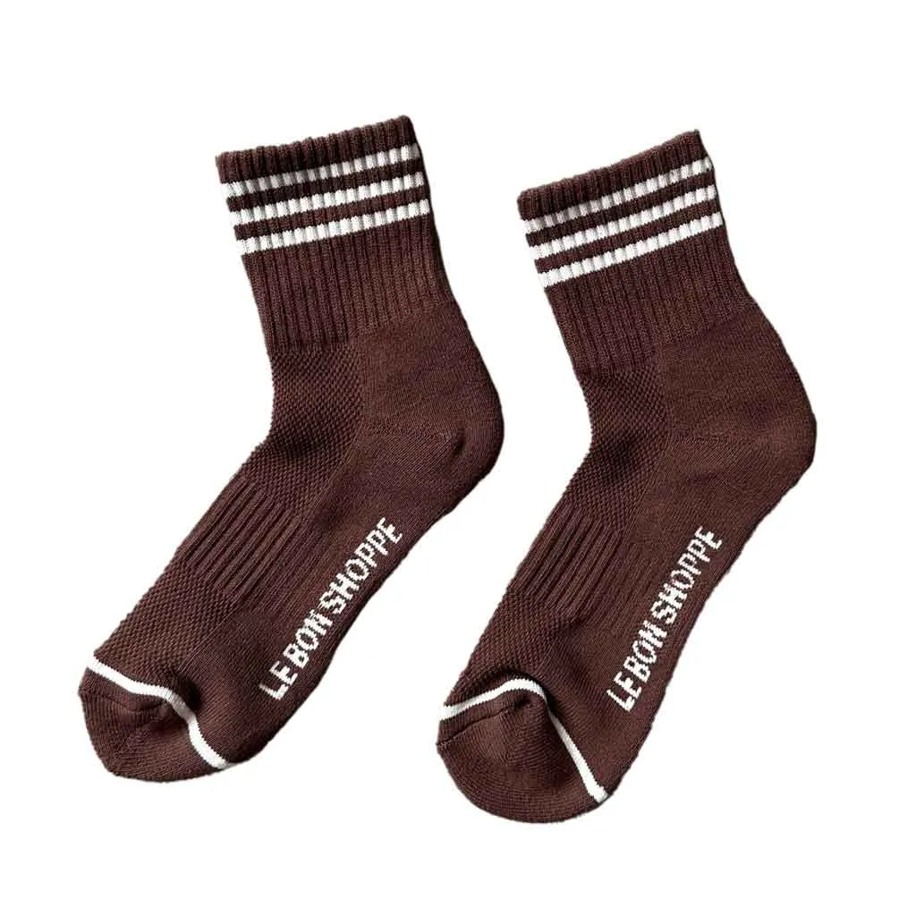 LBS Girlfriend Socks - Mahogany