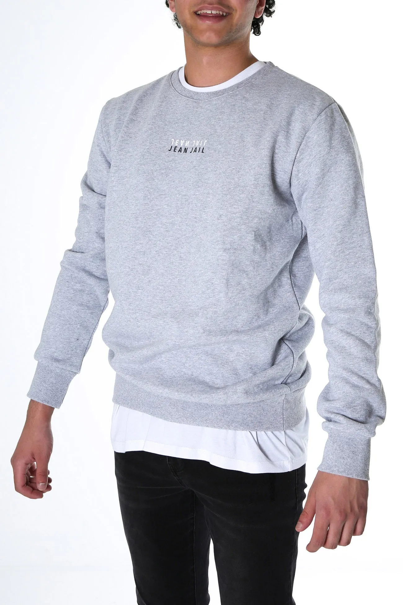 Logo Crew Grey Marle