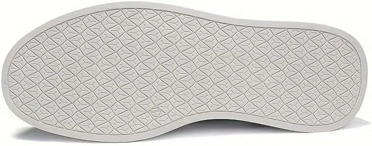 Men's Comfy Non Slip Durable Skateboarding Shoes Casual Lace-up Sneakers - Solid Color Low Top PU Trainers, Round Toe Footwear with Fabric Inner, Cloth Insole for Everyday Wear