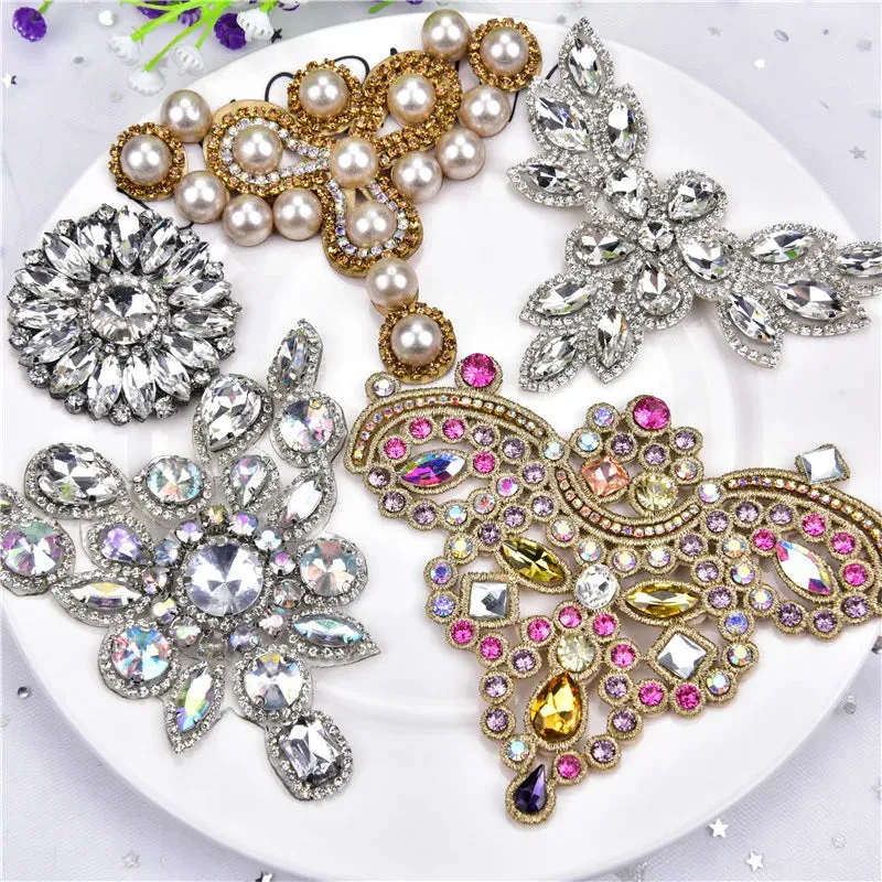 Müge Rhinestone Applique