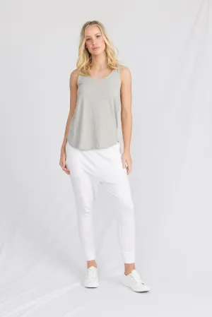 Miami Organic Cotton Tank - Grey Marle