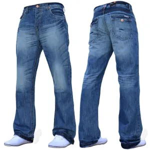 New Mens Boys Straight Leg Stylish Jeans All Waist & Sizes