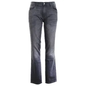 Nick Washed Black Knit Denim Jeans