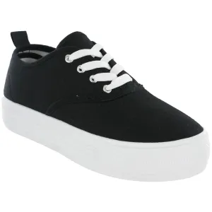 Platform Canvas Pumps